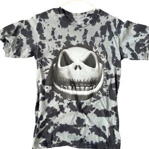Disney Nightmare Before Christmas Jack Skellington Tie-Dye T-Shirt